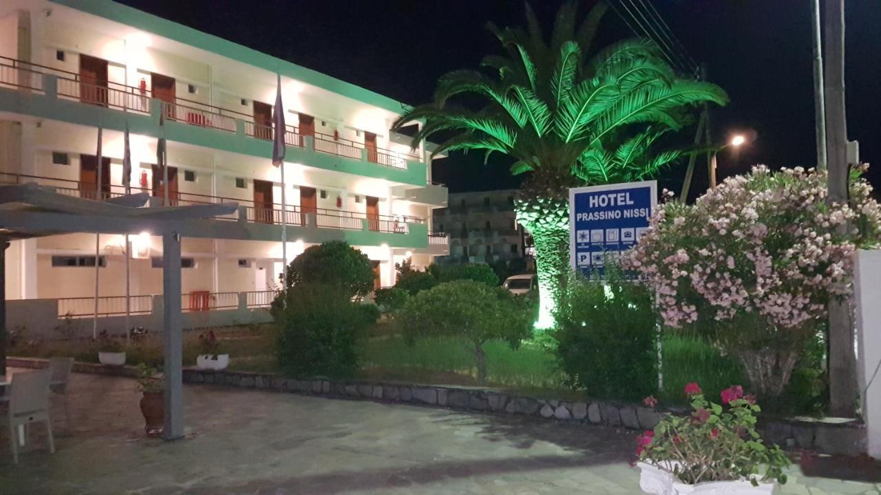 Hotel Prassino Nissi โมไรตีกา ภายนอก รูปภาพ